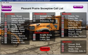 automating snow plow dispatch